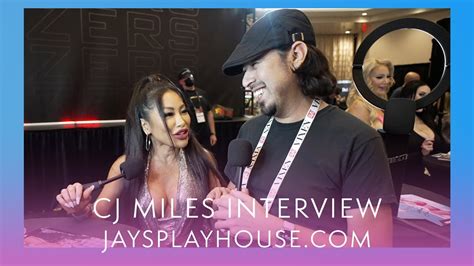 cj miles pornstar age|CJ Miles interview from AVN 2023 .